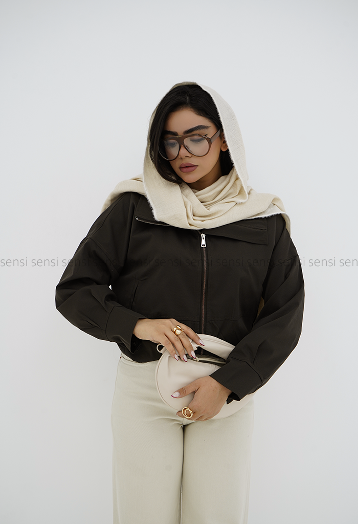 ترنچ کت زنانه آستر دارکد1006656